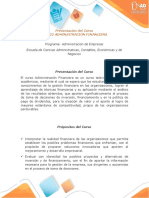 Presentacion Curso 102022 Administracion Financiera