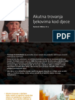 Akutno Trovanje Ljekovima Kod Djece