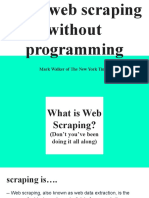 Basic Web Scraping