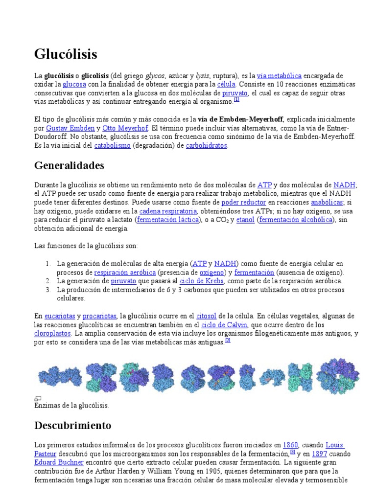 Glucólisis