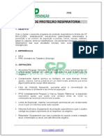 PROGRAMA DE PROTEÇÃO RESPIRATÓRIA - PDF Download Grátis
