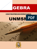 Unmsm Teoría Álgebra