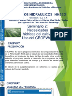 Seminario de Cropwat PDF