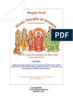 Bhajans Book: Hindu Temple of Arizona (480) 874-3200