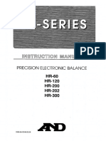 AND HR-Series Precision Balances - User manual.pdf