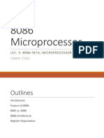8086 Microprocessor: Lec. 3: 8086 Intel Microprocessor Omar Zyad