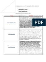 Informe Semana 16-20 Marzo