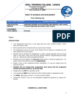 Financial Reporting Task 4 Memo