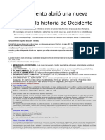 El renacimiento abrió una          nueva etapa en la historia de Occidente