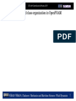 Library and Class Organization in Openfoam: Håkan Nilsson 1