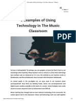 6 Examples of Using Technology in The Music Classroom - Simples