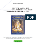 God Talks With Arjuna The Bhagavad Gita A Set of 2 Vols by Sri Sri Paramahansa Yogananda