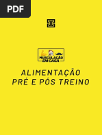Alimentação Pre e Pos Treino PDF