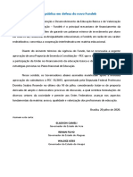 Nota Pública Em Defesa Do Novo FUNDEB