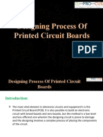 Designing Process of Printed Circuit Boards