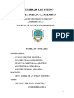 Separacion Delito y Perjuicio Economico