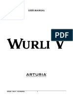 Arturia - Wurli V - User Manual 1