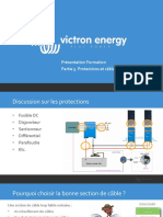 Victron Energy - Présentation Formation - 3. Protections Et Câblages