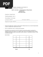 Mid-term Exam with Answers-1