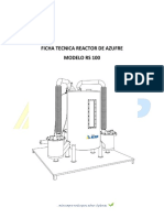 Ficha Tecnica Reactor de Azufre