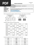 Actividades de Números hasta 999 para 2do Grado | PDF | Enseñanza de ...