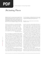 (Re) Tasting Places | PDF | Recall (Memory) | Perception