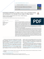 Psychological Inflexibility As It Relates To Stress, Worry, Generalized Anxiety, and Somatization in An Ethnically Diverse Sample of College Students - Elsevier Enhanced Reader