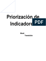 Objetivos y Sus Indicadores Priorizados