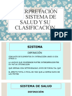 Interpretación Del Sistema de Salud y Su Clasificación Guatemala