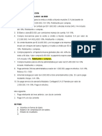 EJERCICIO DE APLICACIÓN IVA Y RETENCION Lunes 15