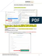 1 - Procedimiento para Crear Usuario, Realizar Encuesta y Obtener Certificado Del Curso. R2 2020 - Actualizado PDF