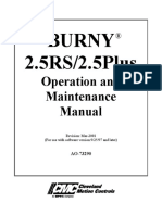 Burny 25 Manual PDF