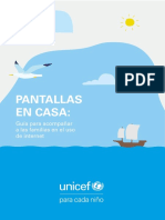 Guía Pantallas en Casa UNICEF