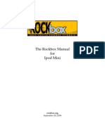 The Rockbox Manual For Ipod Mini: September 24, 2008