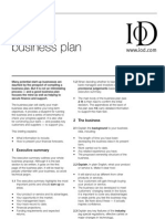 Writing A Business Plan: Start-Up Briefing