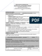 Lista de Chequeo AA15 - Desempeño