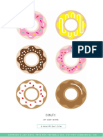 Memorama de Donas PDF