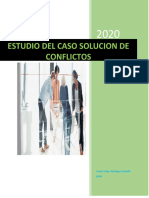 Evidencia 6. Estudio de Caso Solucion de Conflictos Grupales