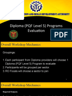 Diploma (PQF Level 5) Programs Evaluation