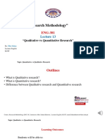 "Research Methodology": "Qualitative Vs Quantitative Research"