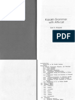 Karl A. Krippes - Kazakh Grammar With Affix List-Dunwoody PR (1997)