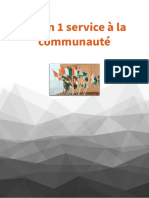 Lecon 1 Service A La Communaute Papier