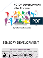 Sensory-Motor Development in The First Year: By:Yohannes Purwanto
