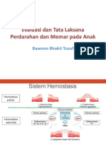 6th Session - Acute Bleeding in Pediatric Patient - DR Bawono Bhakti Yusuf SpA PDF