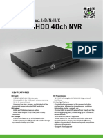 NVR (TC-R3440 Spec-I-B-N-H-C) SPEC