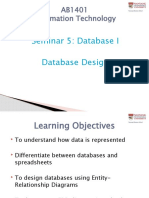 Seminar 6 - Database-Design