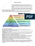 Bloom's Taxonomy: Educational Objectives (Handbook One, Pp. 201-207)