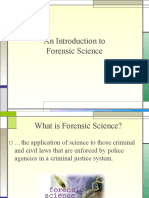 An Introduction To Forensic Science