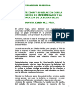 Relación Entre Nutrición y Enfermedades