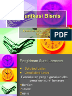 Pengorganisasian Surat Lamaran Kerja Dan CV